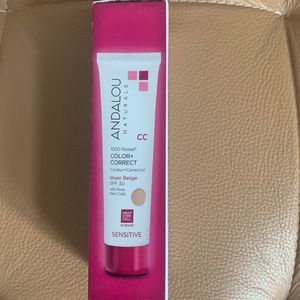 ANDALOU SENSITIVE 1000 ROSE CC COLOR CORRECT SPF30